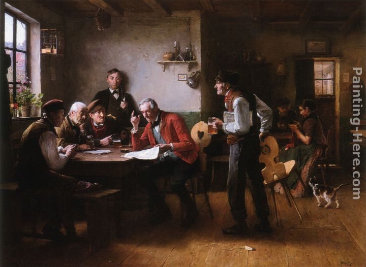 Wenceslas Vacslav Brozik The Gossip